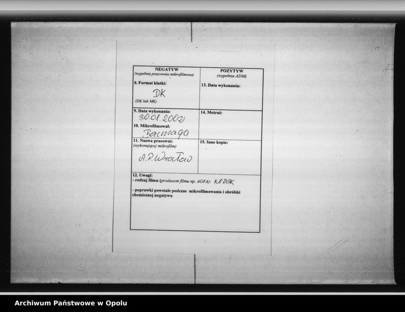 Obraz 3 z jednostki "Acta des Magistrats zu Oppeln betreffend Bismark - Feier pp."