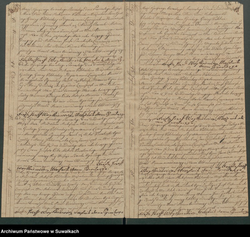 image.from.unit.number "Akta Zeyscia Stanu Cywilnego Gminy Kaletnickiey, od 1-go Stycznia 1816 do ostatniego Grudnia tegoż Roku."