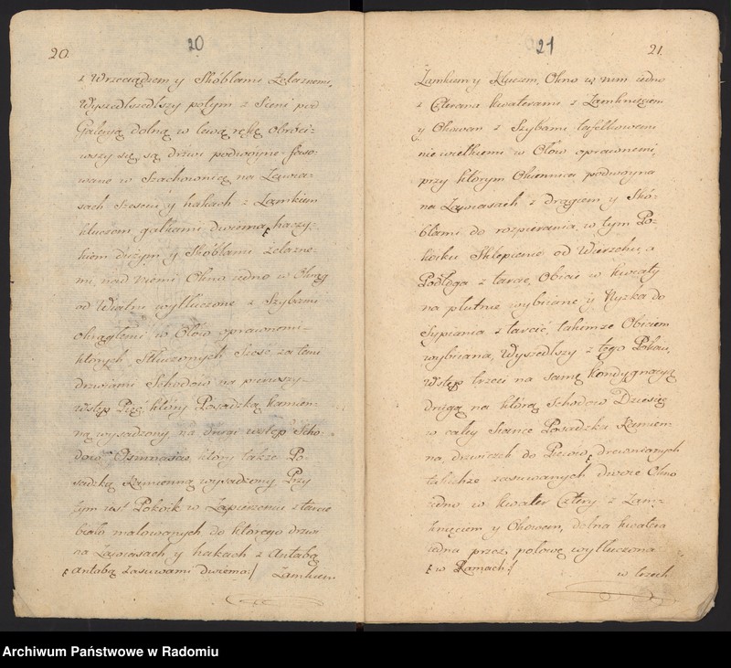image.from.unit.number "Lustracja klucza bodzeckiego 1789 roku [oraz] lustracja klucza cisowskiego"