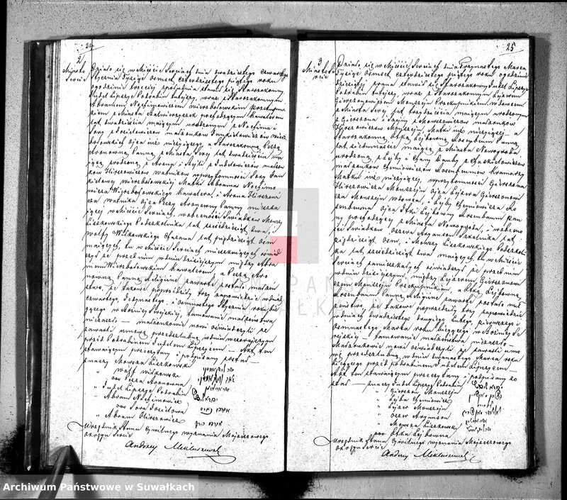image.from.unit.number "Duplicat Urodzonych, Zaślubionych i Zmarłych Osób z Wyznania Moyżeszowego Okregu Sereie w 1845 roku"