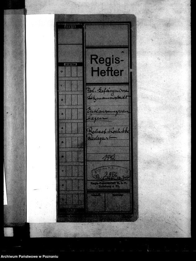 Obraz 5 z jednostki "Polizeigefängnisse - Litzmannstadt. Kutlausungsanlagen. Robert- Koch- Strasse, Radegast"