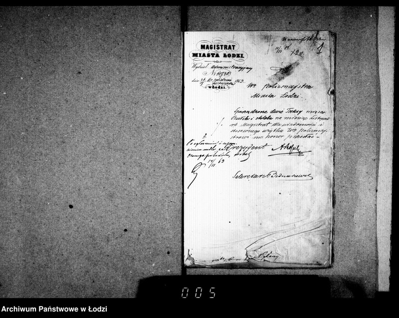 Obraz 5 z jednostki "Akta w przedmiocie piekarzy i rzeźników"