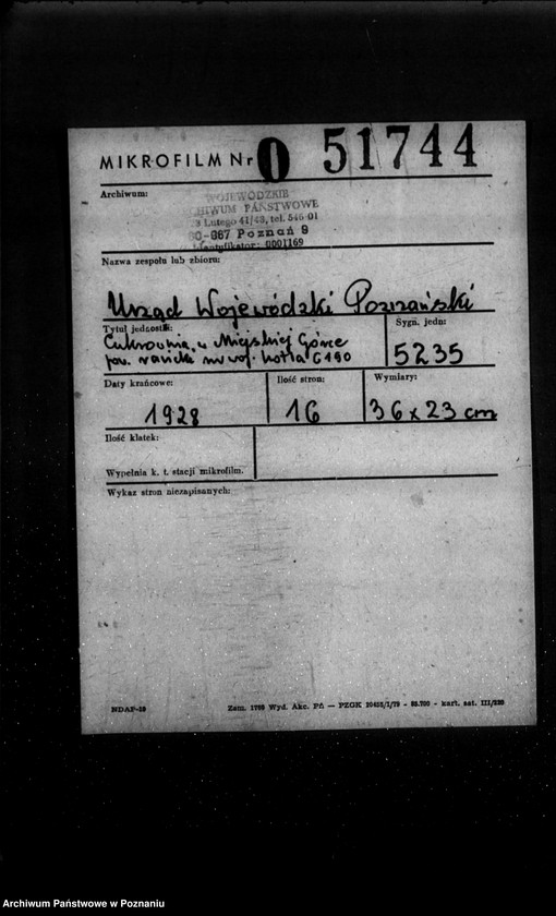 image.from.unit.number "Cukrownia w Miejskiej Górce powiat rawicki nr woj. kotła 6190"