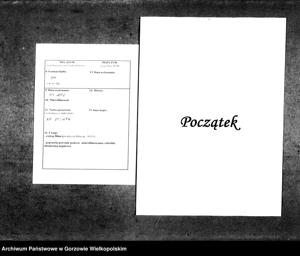 image.from.unit.number "Duplikate der Kirchenbücher von der Parochie Liebenow (Lubno)"