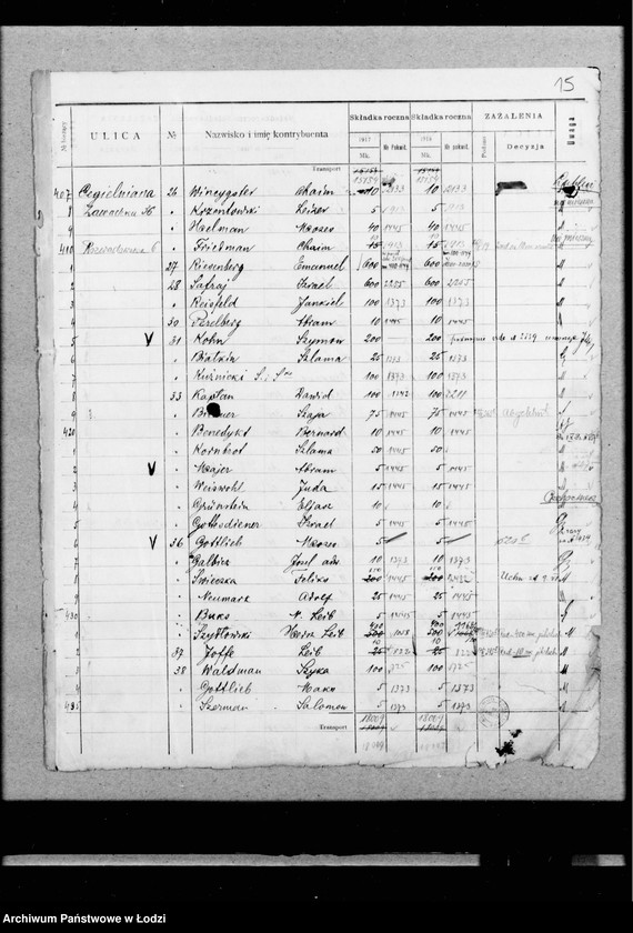 Obraz 19 z jednostki "[Składki gminne]"