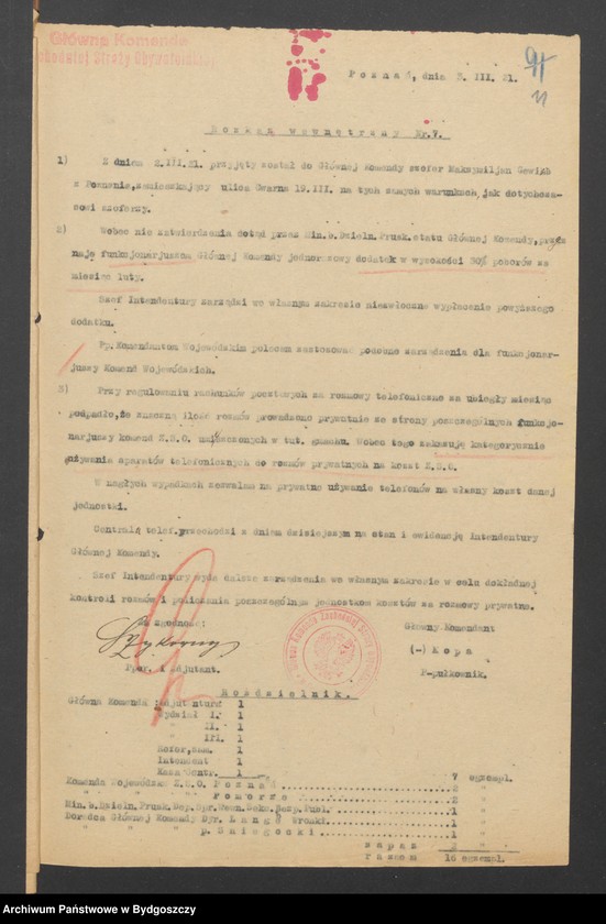 image.from.unit.number "Rozkazy wewnętrzne Komendy Głównej Zachodniej Straży Obywatelskiej w Poznaniu"