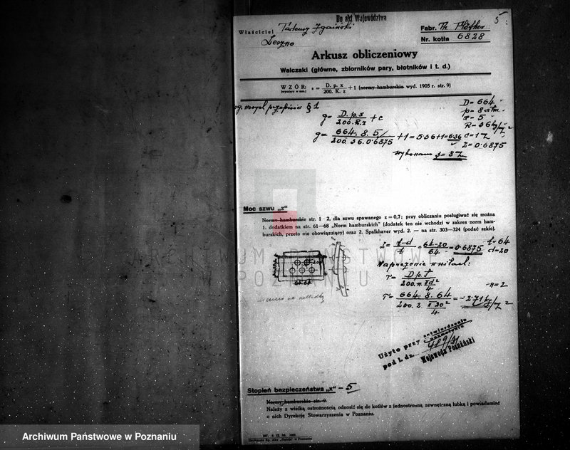 Obraz 9 z jednostki "Fabryka skrzyń F. Zgaiński w Lesznie nr woj. kotła 2324"