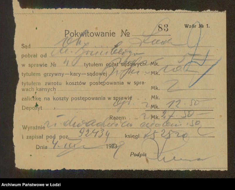 Obraz 4 z jednostki "Moszek Grinberg- sprzedaż żelaza i farb"