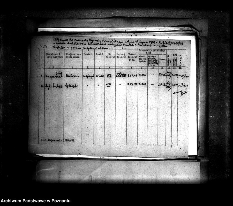 Obraz 10 z jednostki "Parcelacja majątku Prusim-Rozbitek powiatu międzychodzkiego"