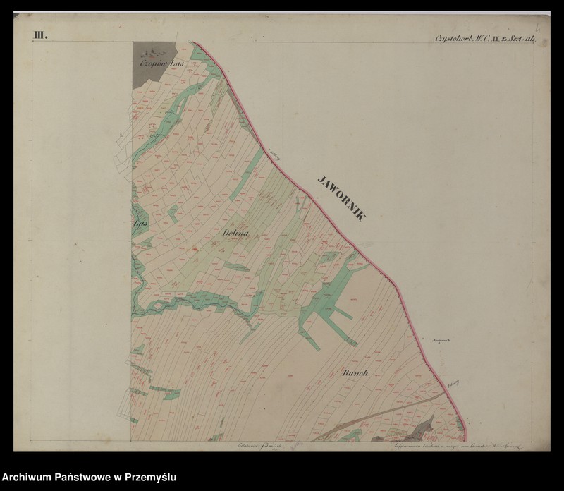 image.from.unit.number "Dorf Czystohorb in Galizien Sanoker Kreis"