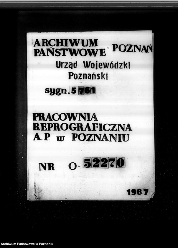 Obraz 1 z jednostki "/Potraktowanie mniejszości polskiej przez niemieckie - referat polskiej placówki konsularnej/"