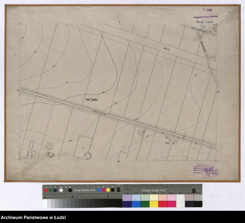 Obraz 1 z jednostki "Plan m. Łodzi 1:2000. Sekcja SO18"