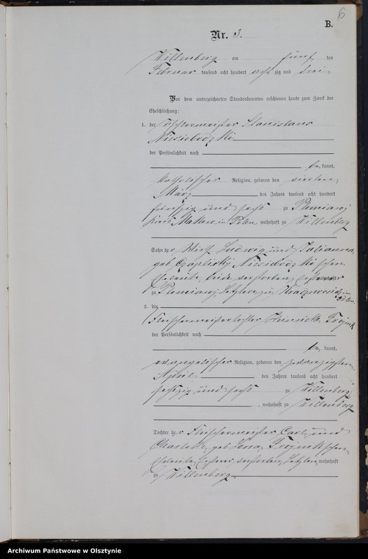 image.from.unit.number "Heiraths-Neben-register nr 1 - 28"