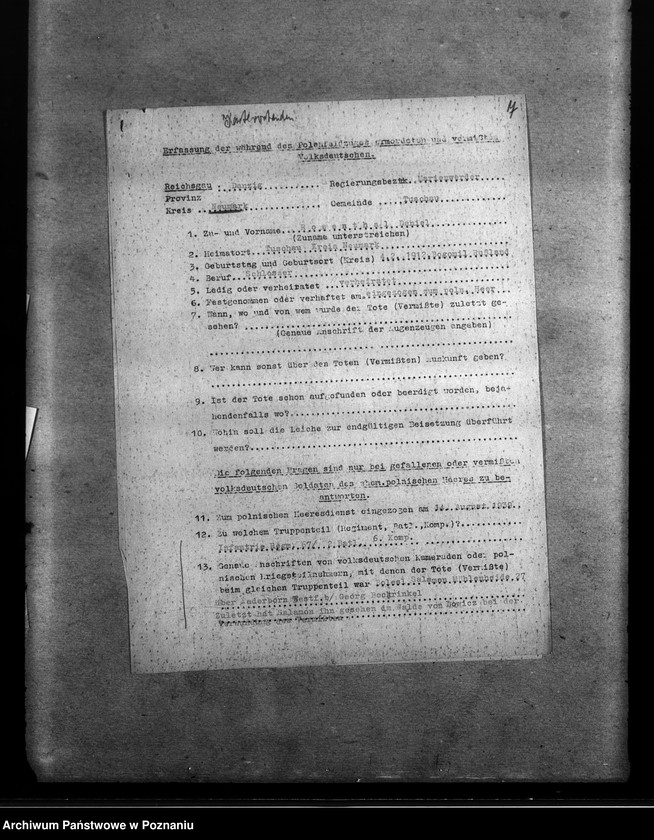Obraz 11 z jednostki "Amtliche Meldungen Kreis Neumark (Nowe Miasto)"
