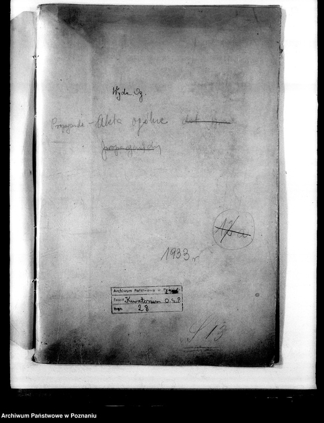 Obraz 4 z jednostki "Propaganda- akta ogólne"