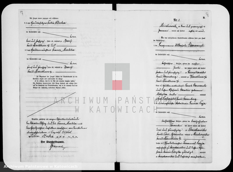 image.from.unit.number "Księga małżeństw za rok 1881 [nr 1 - 61]"