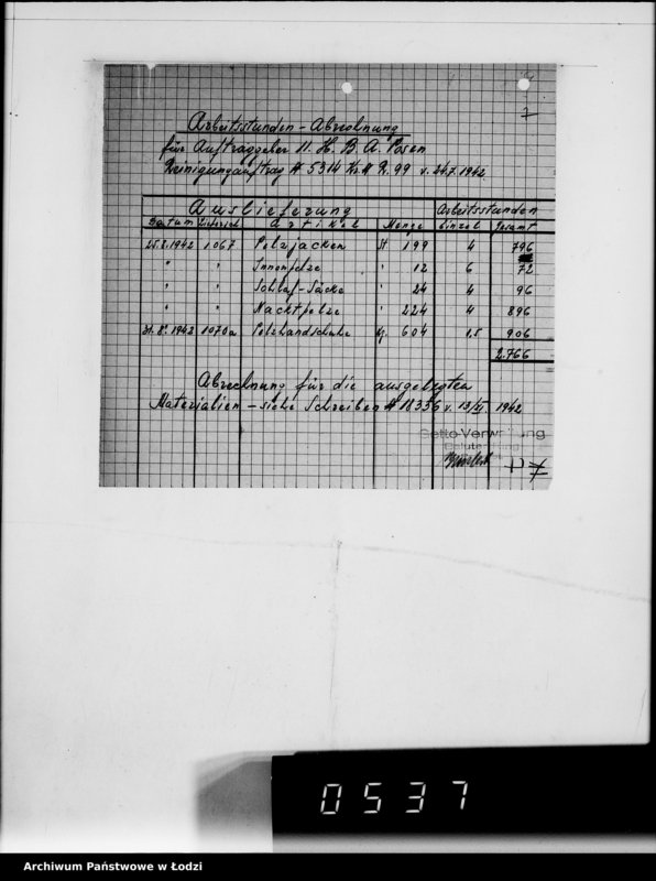 Obraz 13 z jednostki "5314 Kriegsauftrag R.99 SS-30 Winter Pelze HBA Posen"