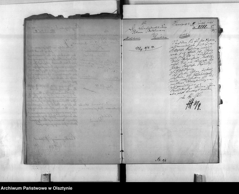 image.from.unit.number "Regierungs-Büreau-Diätar Bohlmann [Johann] den 1. August 1896 Regierungs-Sekretär den 10. März 1897 Regierungs-Hauptkassen Buchhalter"