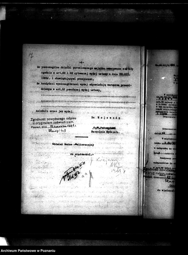 Obraz 11 z jednostki "Parcelacja majątku Łężce powiatu międzychodzkiego"