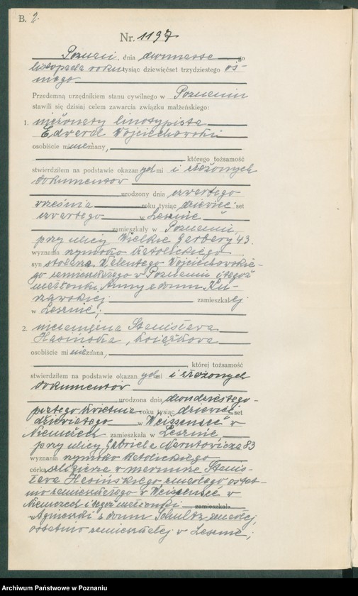 Obraz 4 z jednostki "Księga miejscowa małżeństw tom V [Rejestr główny małżeństw]"