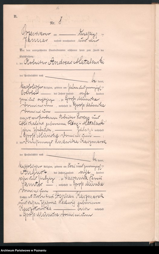 Obraz 18 z jednostki "Heirath-Neben-Register"