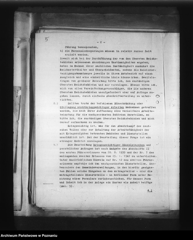 Obraz 9 z jednostki "Zarządzenia w sprawie uproszczenia administracji"