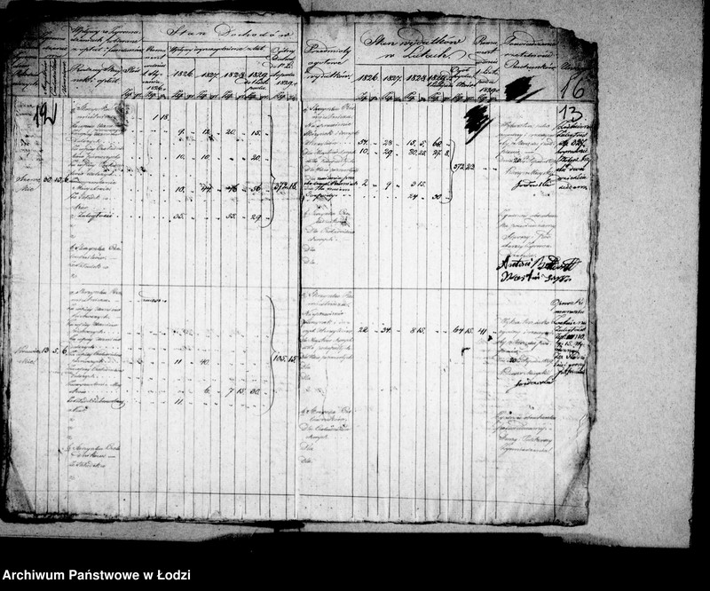 Obraz 12 z jednostki "Akta kasy miasta Łodzi tyczące się rachunków cechowych"
