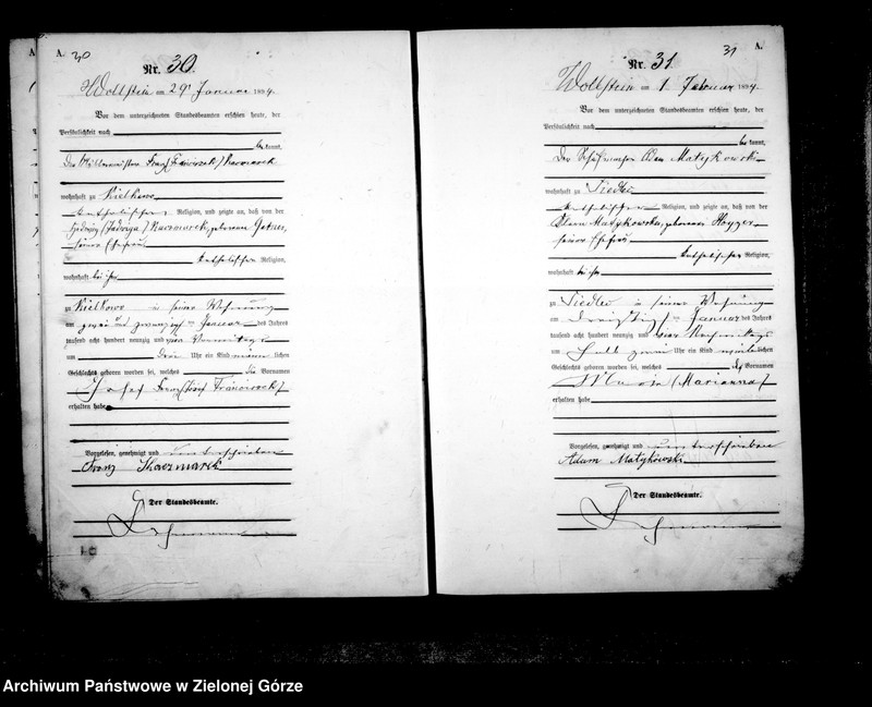 image.from.unit.number "Księga urodzeń-Wolsztyn wieś]"