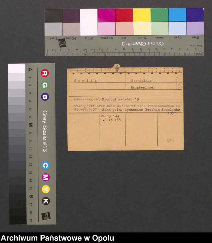 Obraz 3 z jednostki "[Gawlik Stanislaus, Klausberg]"