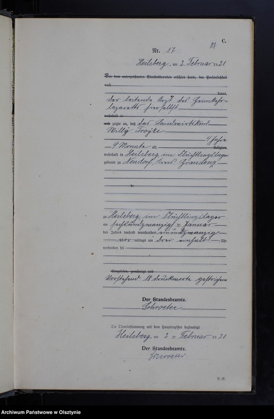 image.from.unit.number "Sterbe-Neben-Register Nr 1-158"