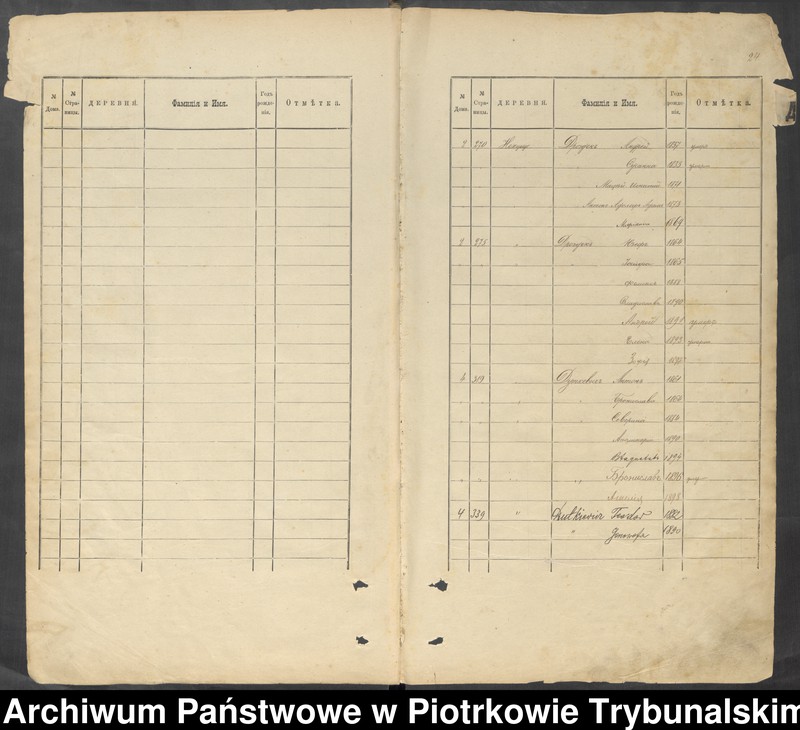 image.from.unit.number "[Księga ludności stałej wsi: Niechcice, Wola Niechcicka, Cieślin]"