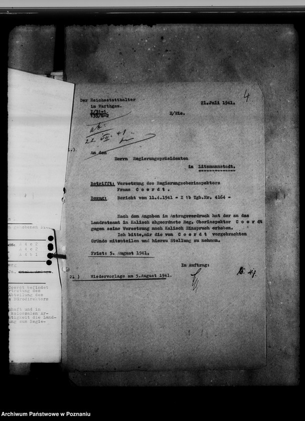 Obraz 8 z jednostki "Abordnung von Beamten"