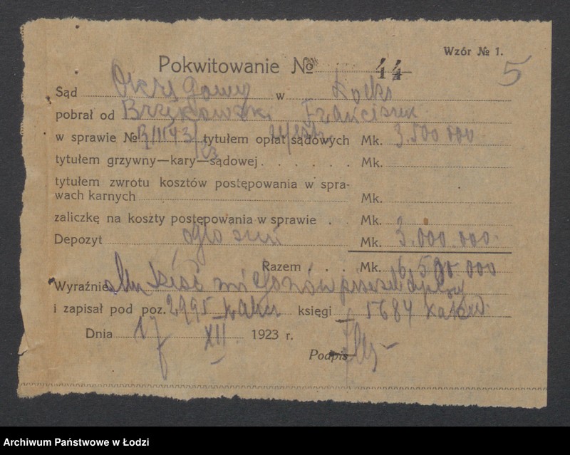 Obraz 7 z jednostki "Franciszek Brzękowski – sklep rzeźniczy"