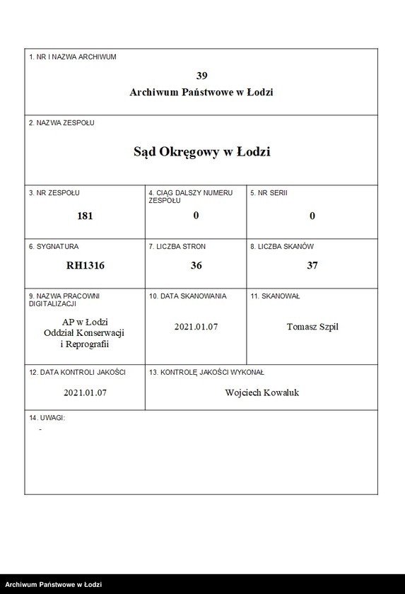 Obraz 1 z jednostki "Dom Handlowy- Hersz Mordka Lieberman"