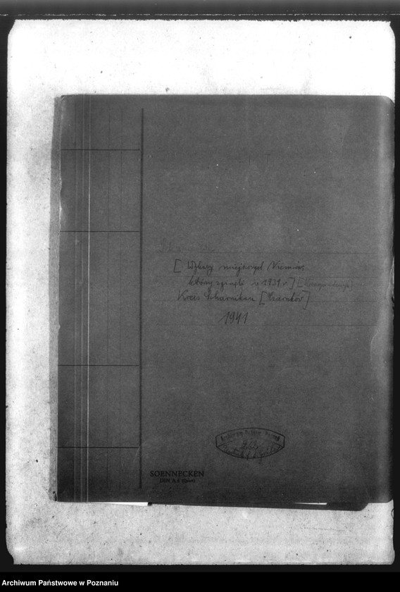Obraz 4 z jednostki "Kreis Scharnikau (Czarnków). Wykazy miejscowych Niemców, którzy zginęli w 1939 roku - korespondencja"