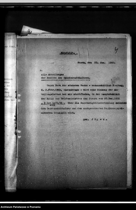 Obraz 8 z jednostki "Abteilungsleiterbesprechungen"