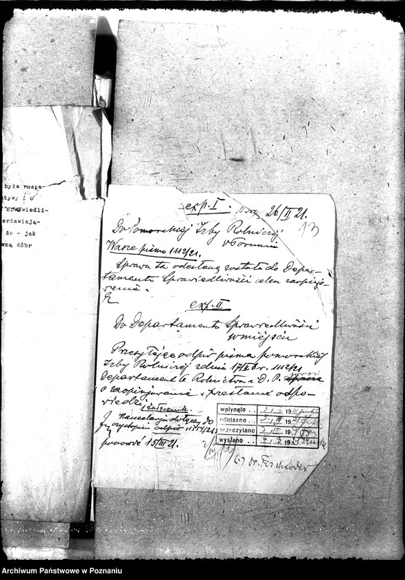 Obraz 17 z jednostki "[Projekty ustaw i rozporządzeń do Sejmu Ustawodawczego]"