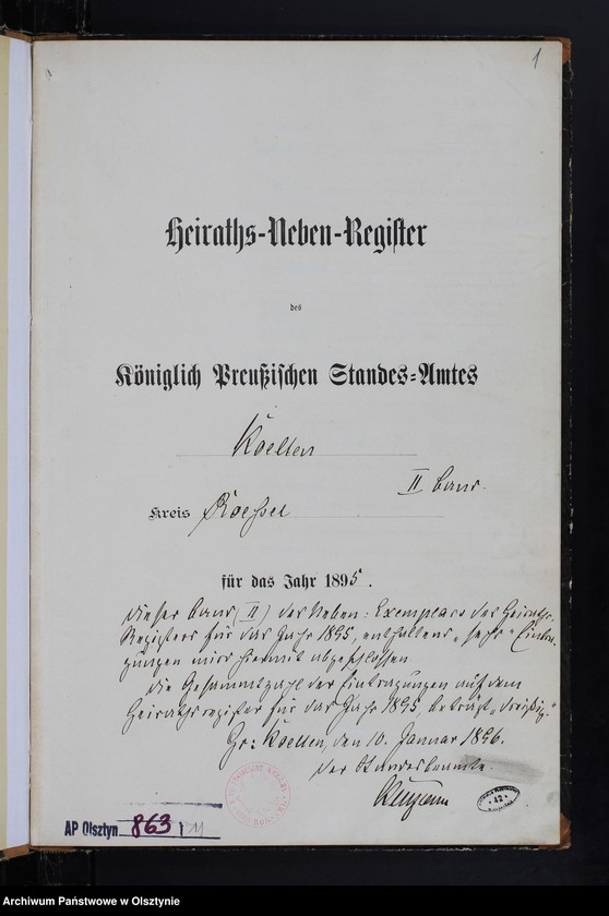 image.from.unit.number "Heiraths-Neben-Register Tom II,Nr 25 - 30"