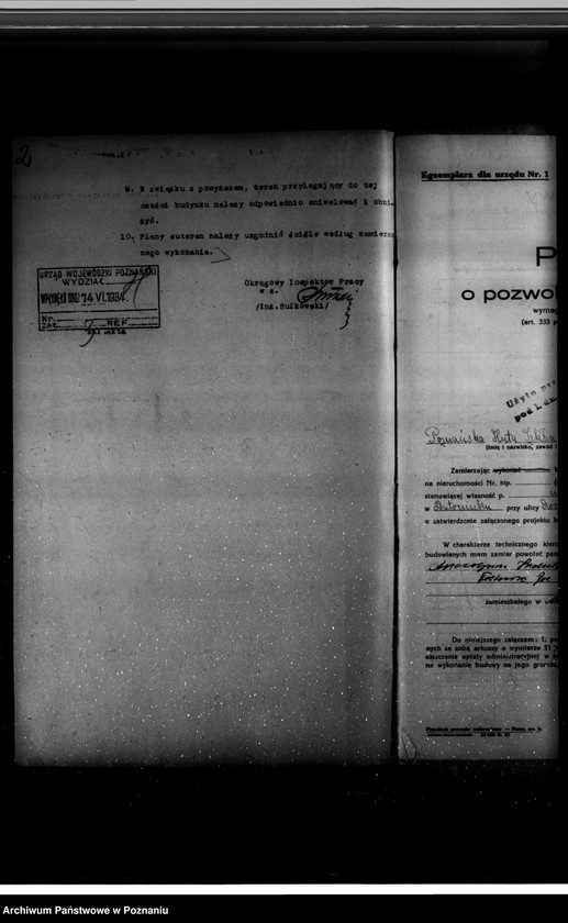 Obraz 6 z jednostki "Zatwierdzenie zakładu przemysłowego szlifierni Firmy Bracia Jakuszewscy w Antoninku powiat poznański"