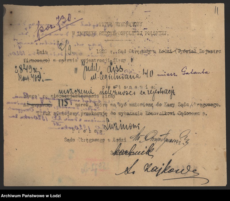 Obraz 13 z jednostki "Judel Liss - sprzedaż manufaktury"