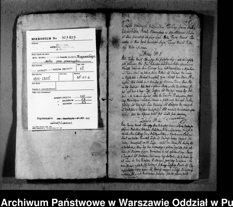 image.from.unit.number "Akta urodzeń, małżeństw i zgonów"