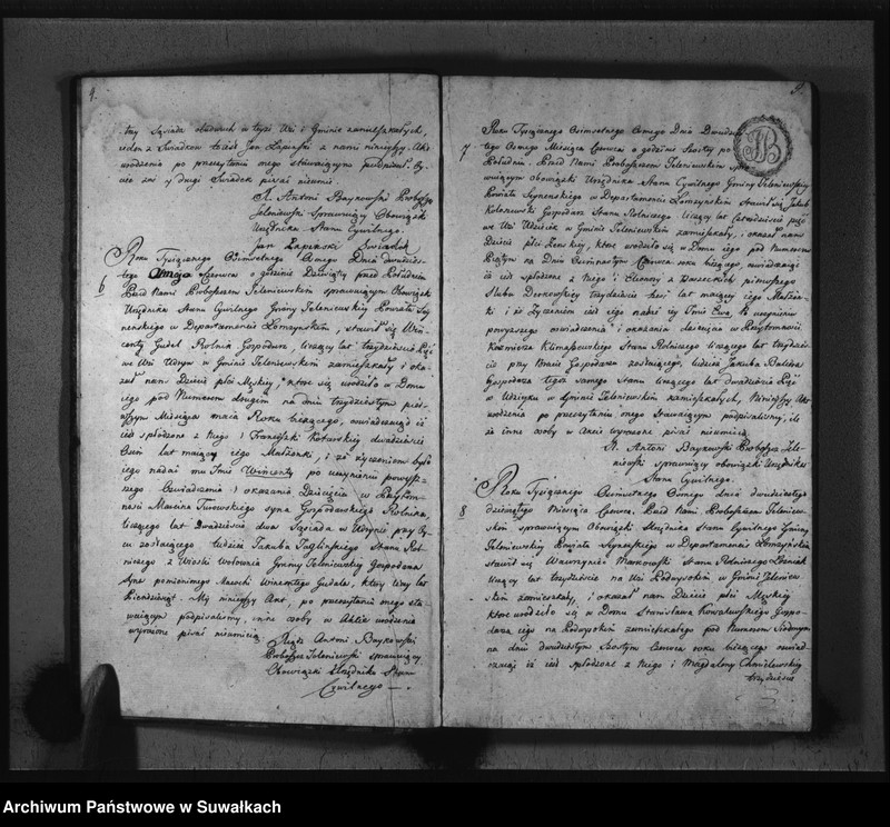 image.from.unit.number "Akta Urodzenia Gminy Jeleniewskiey Roku 1808"