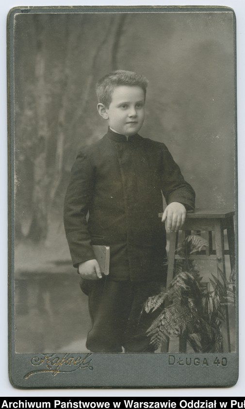 Obraz 34 z kolekcji "Chłopcy w niebieskich mundurkach... - uczniowie pułtuskiego Gimnazjum z okresu I wojny światowej"