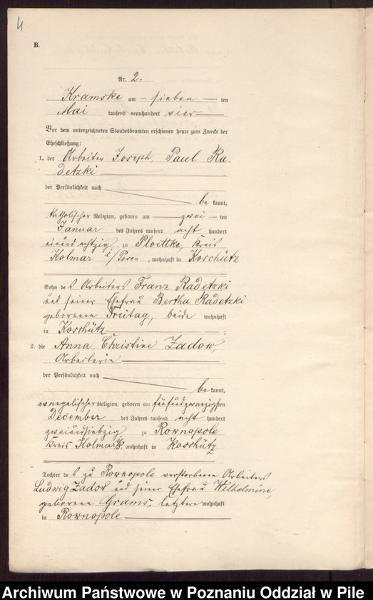 image.from.unit.number "Księga małżeństw"