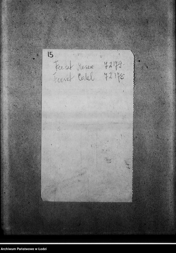 Obraz 19 z jednostki "[Korespondencja z Wydziałem Kart w sprawie skreślenia osób wymeldowanych]"