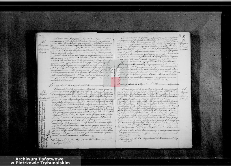 Obraz 11 z jednostki "[Księga duplikat aktów urodzonych, zaślubionych i zmarłych]"
