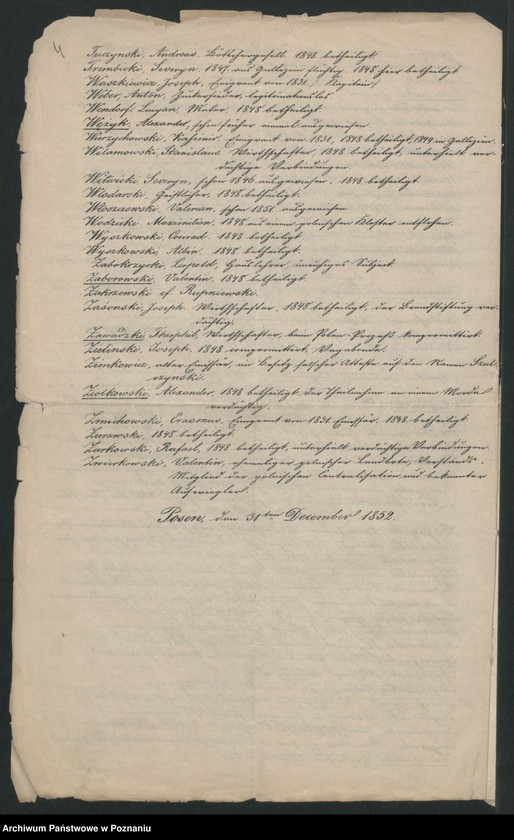 Obraz 7 z jednostki "Sammlung von politischen Nachrichten aus polnischen Druckschriften. 1852"