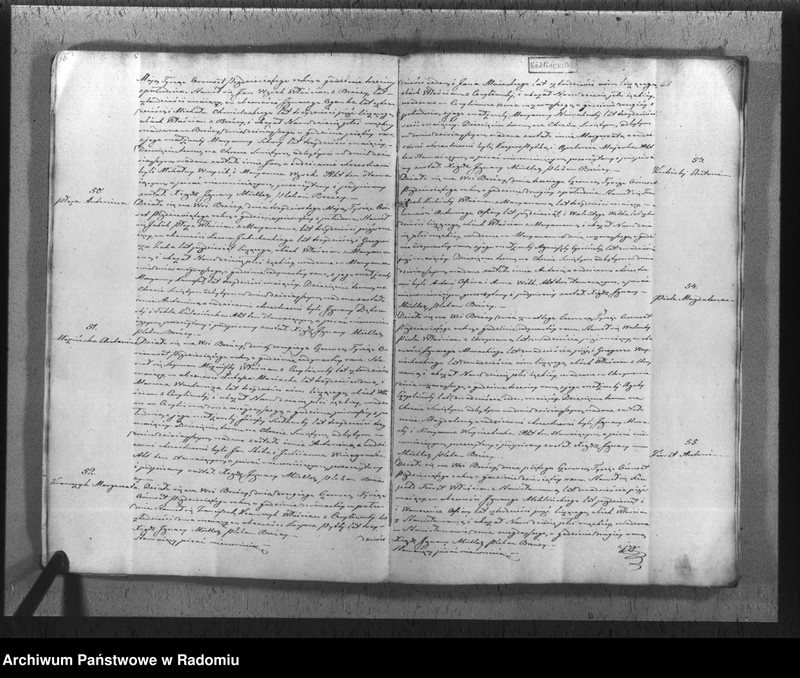 Obraz 12 z jednostki "[Duplikat akt urodzonych, zaślubionych i zmarłych parafii Brzóza w roku 1850]"