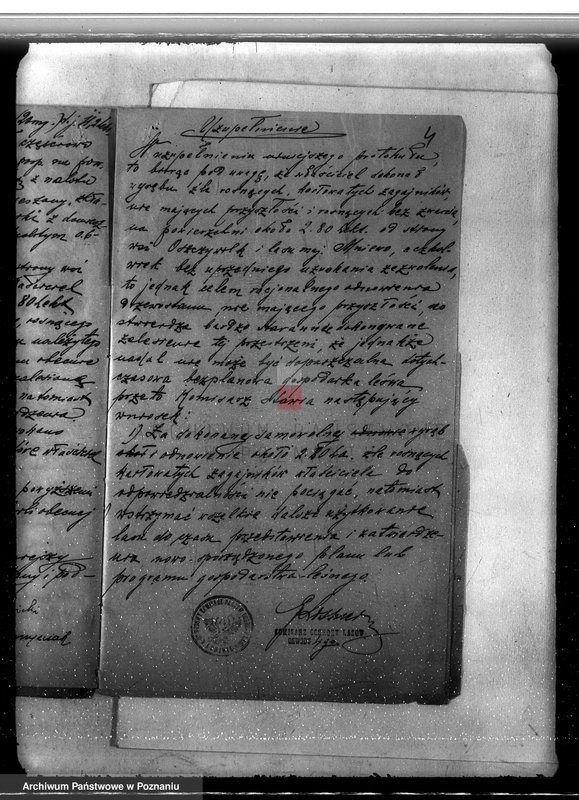 Obraz 8 z jednostki "Sprawa nieprawego wyrębu lasu w majątku Karczew w powiecie kolskim"