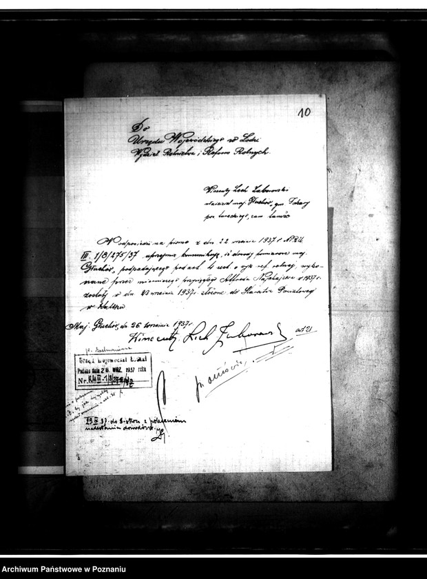 Obraz 14 z jednostki "Majątek Głuchów powiatu tureckiego nadzwyczajny wykaz imienny z 1936 r."